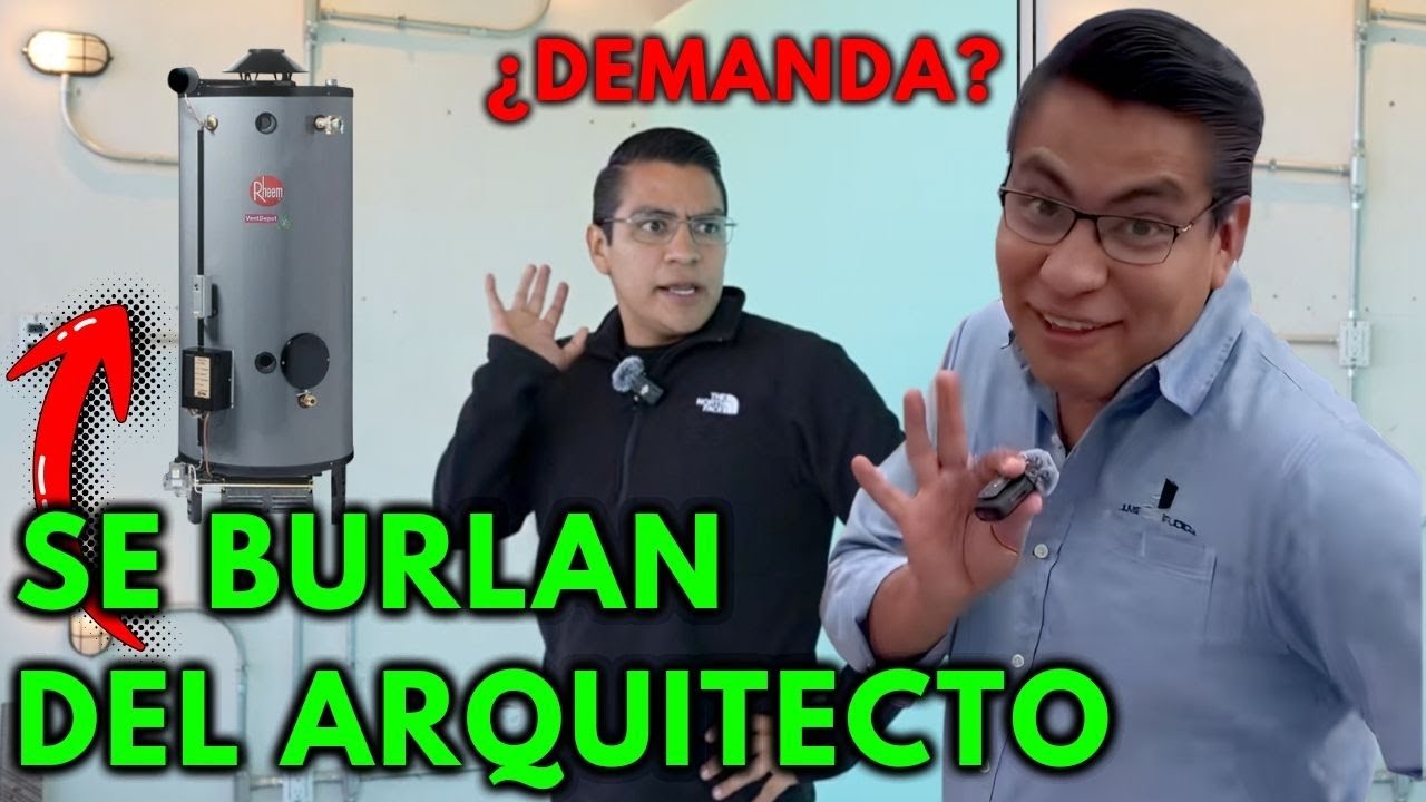 El ARQUI JUVE sab&iacute;a que lo iban a ATACAR y se R&Iacute;EN del ARQUITECTO que lo quiere DEMANDAR