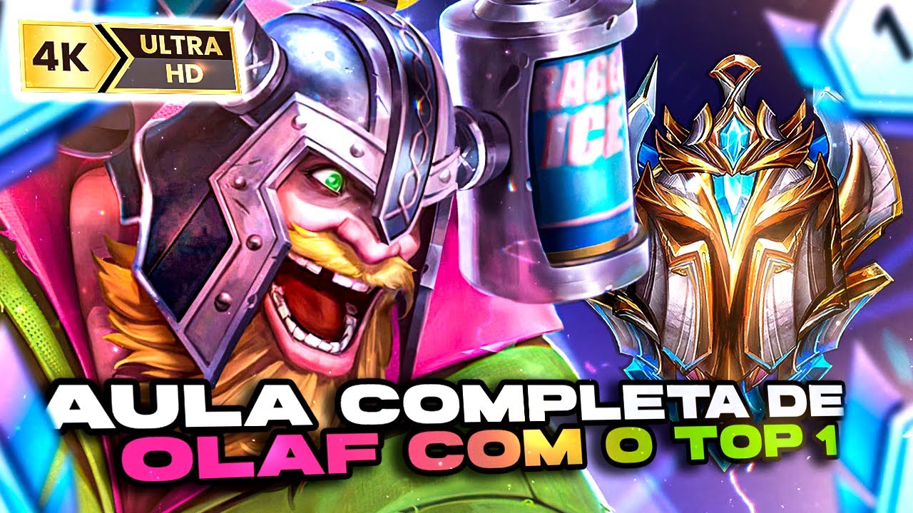 APRENDA A CARREGAR A PARTIDA SEM DEPENDER DO TIME COM O TOP 1 OLAF | LOL WILD RIFT