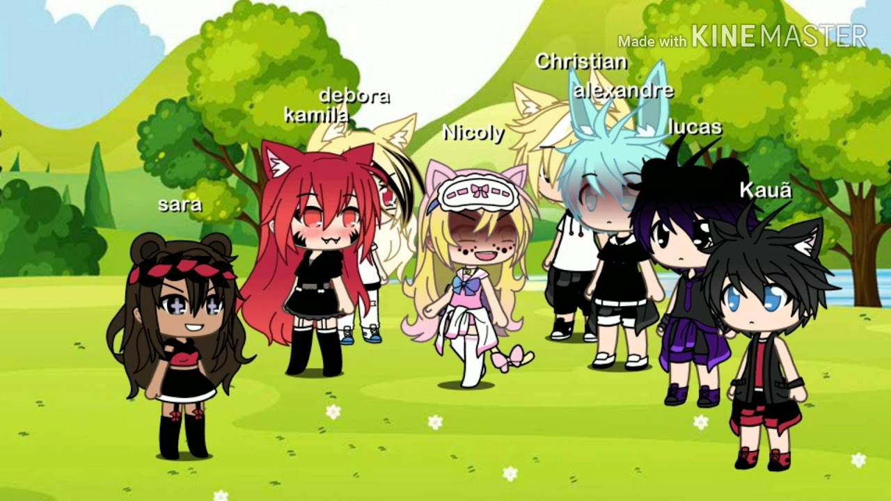 (Gacha life apresentar ) batalha de canto.funk