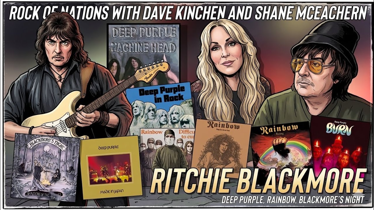 Candice Night and Ritchie Blackmore