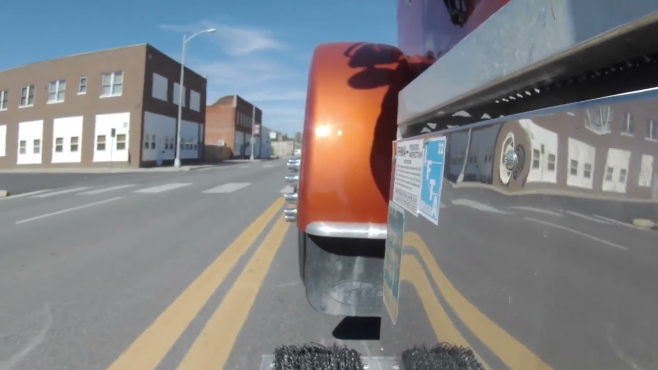 Day in the life of a truck driver hauling hazardous materials | Crossing weigh station scales