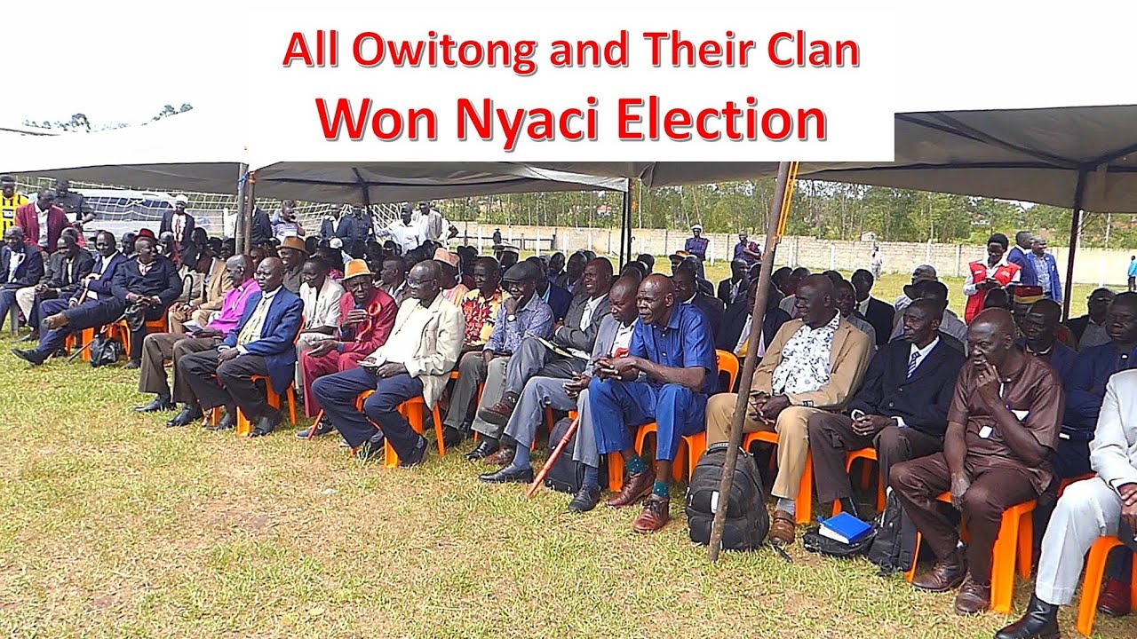 All Owitong And Their Clan Present During Won Nyaci Election