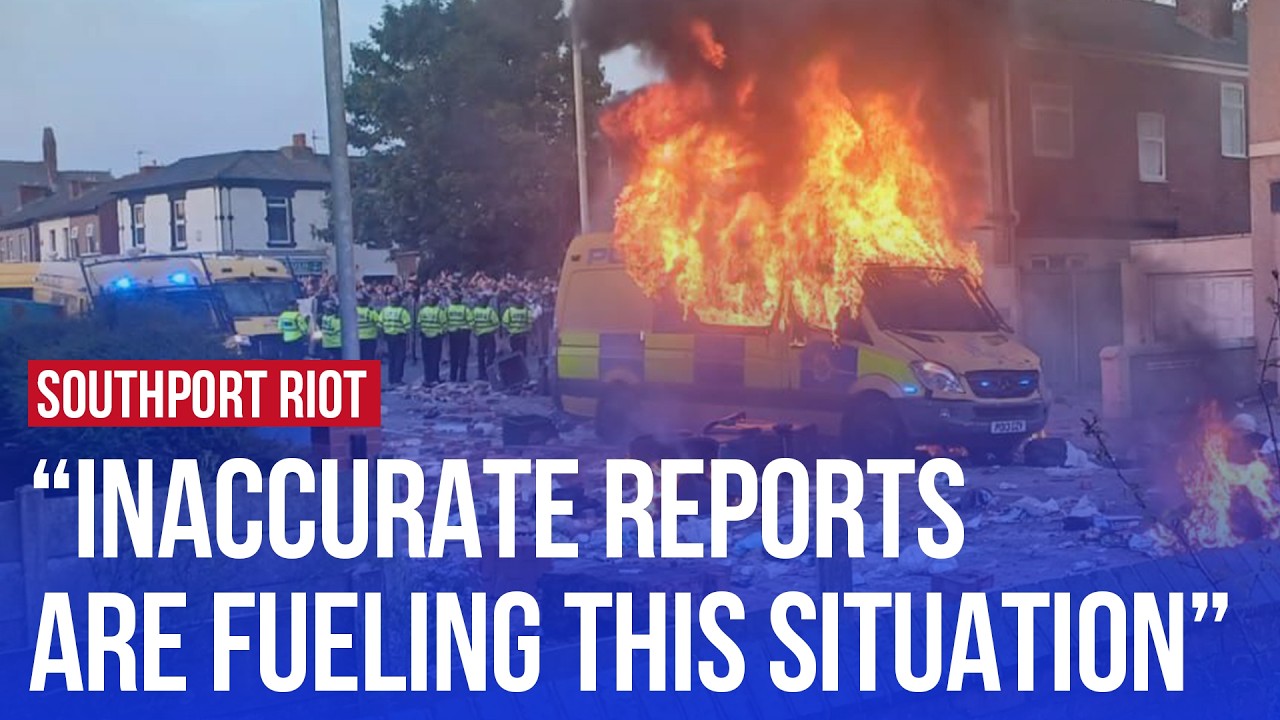 Riots break out in Southport as 