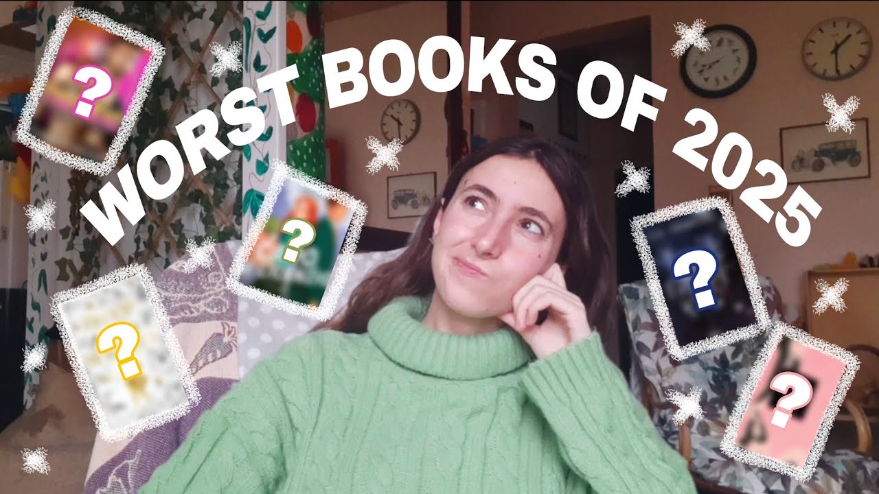 the WORST books of 2025 (big yikes) 💫