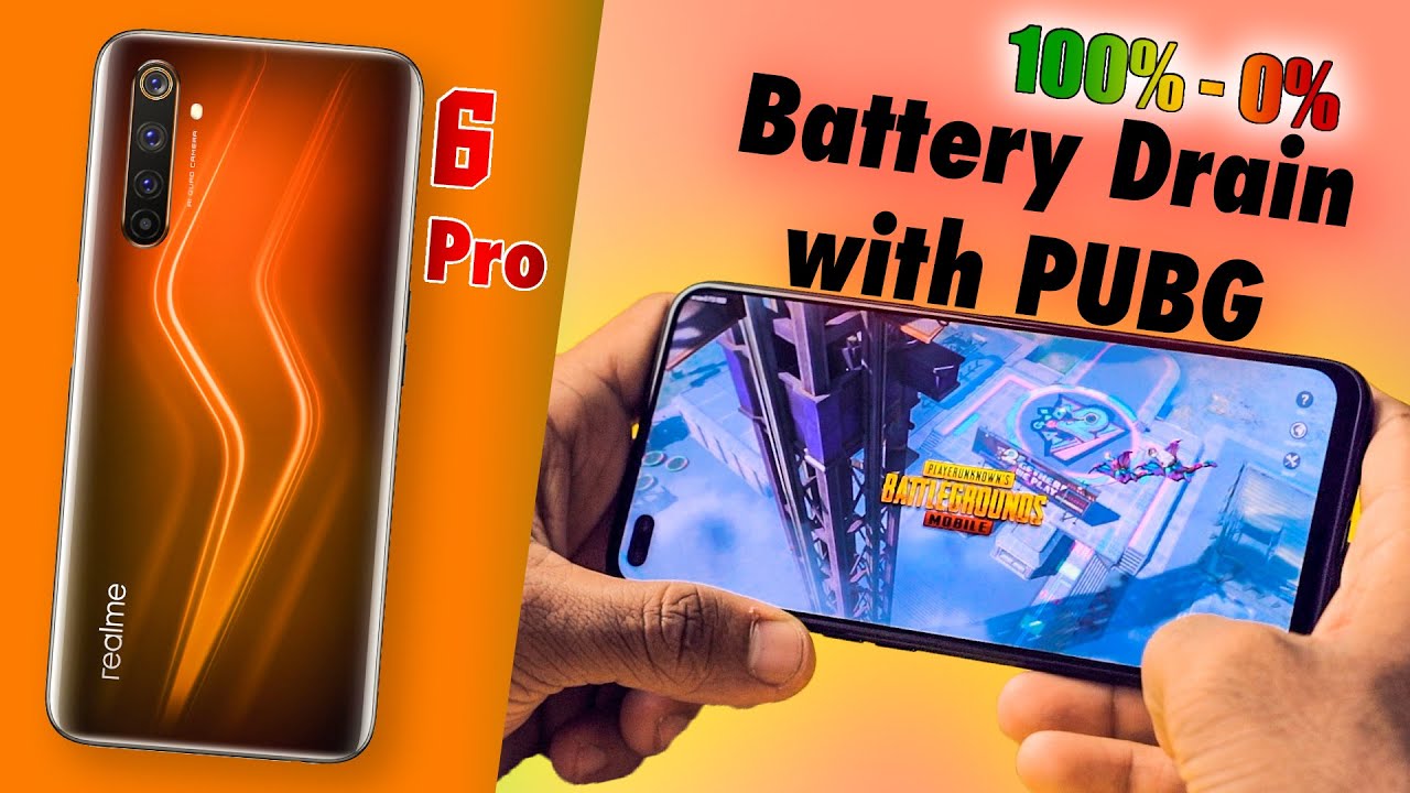 Realme 6 Pro - 6Hrs+ PUBG Gameplay Battery Drain & heating Test // SD720G is Good but..