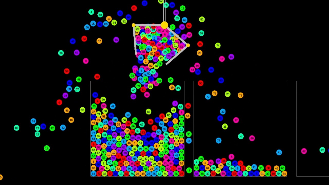 Predictable ball simulations.
