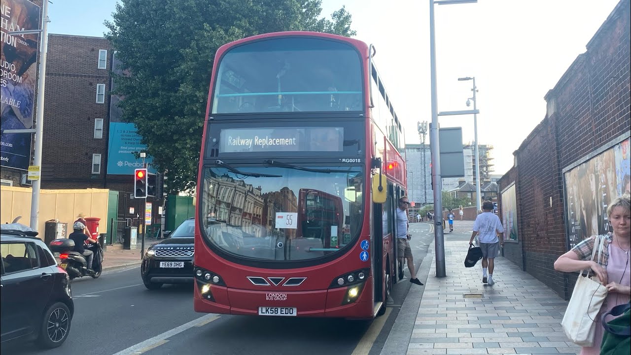 SWR Rail Replacement@BG0018/LK58 EDO (Surbiton - Clapham Junction)