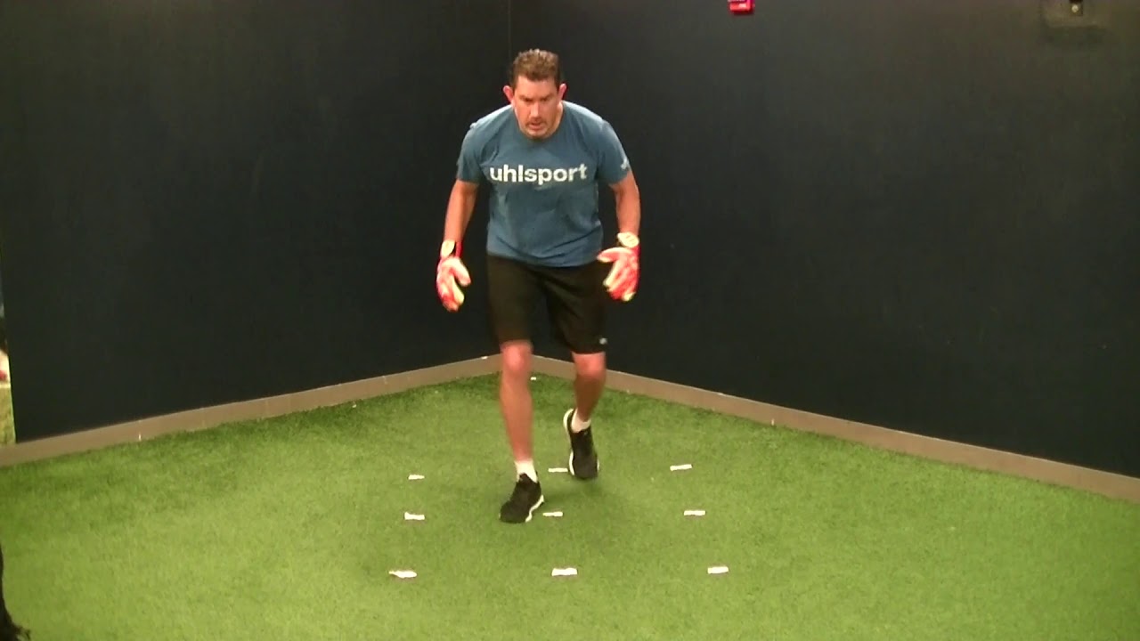Goalkeeper Footwork Drills at home