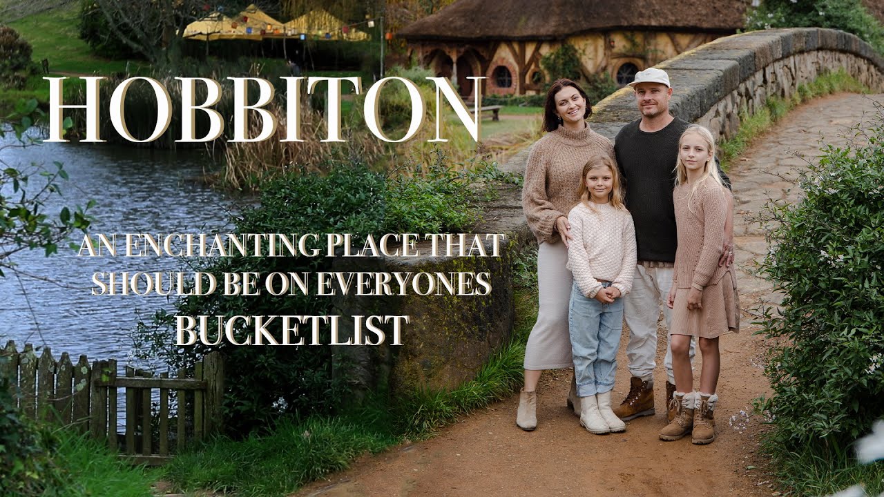 You HAVE to visit Hobbiton! SURPRISING the kids 