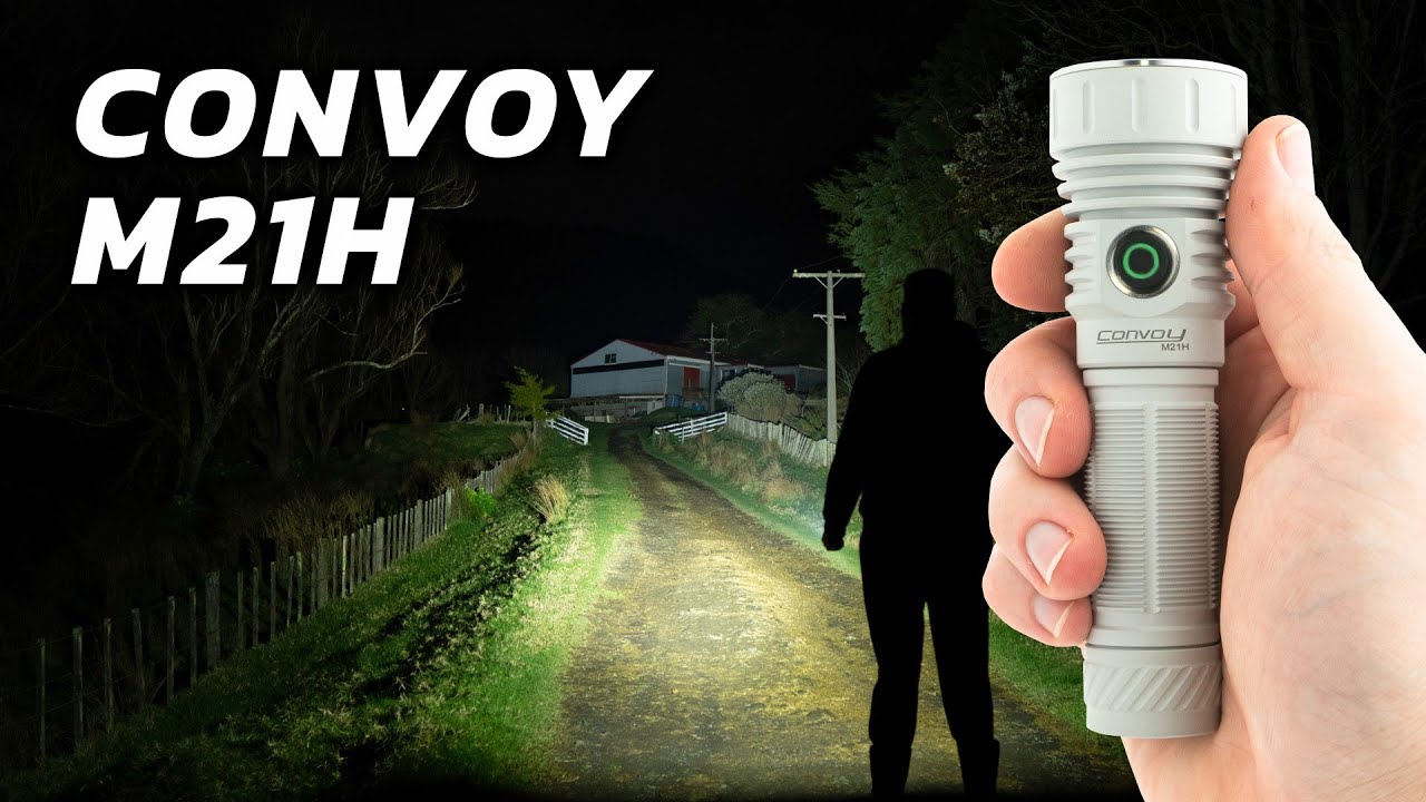 Convoy M21H - Perfect Beam -  TIR Optic - XHP70.3 HI - Type C Charging - 4000 Lumens - MAO