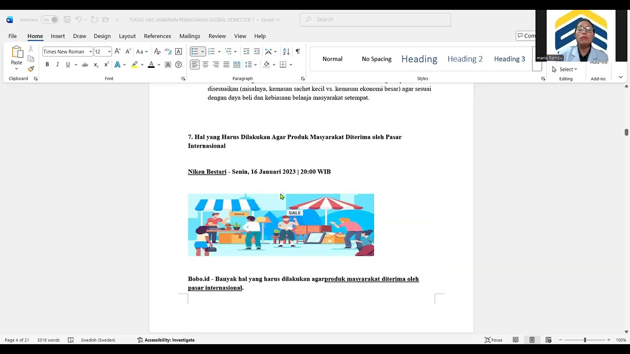 TUGAS UAS  PRESENTASE PEMASARAN GLOBAL video1674667148 SMESTER 7
