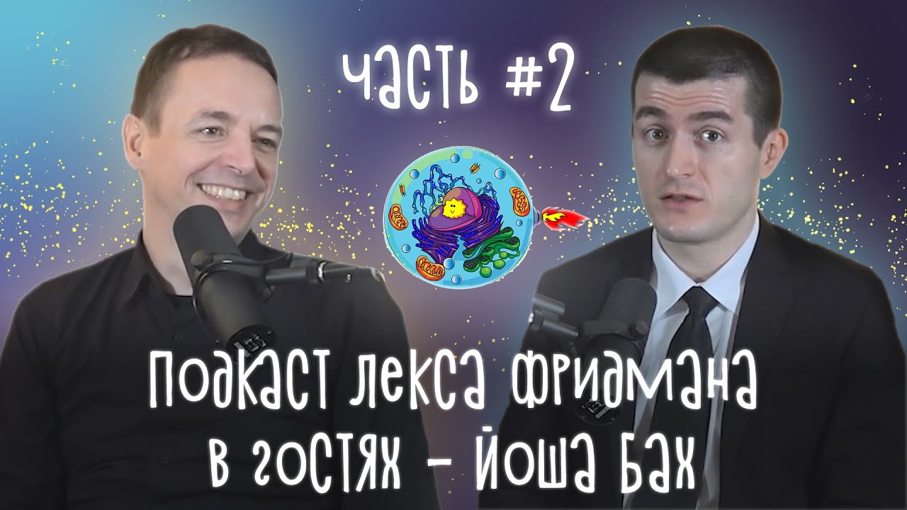 Подкаст Лекса Фридмана. В гостях - Йоша Бах. Искусственное сознание и природа реальности. Часть 2.