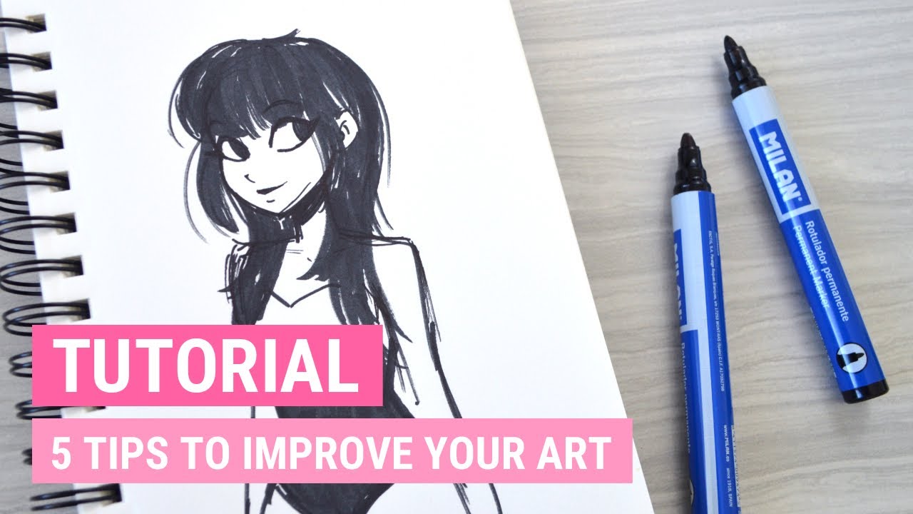 5 Tips to IMPROVE YOUR ART | iiKiui