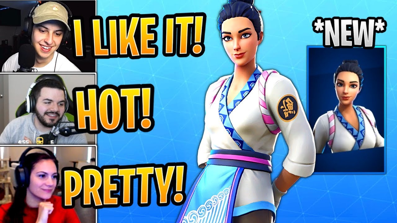 Streamers LOVE the *NEW* Maki Master Skin! - Fortnite Best and Funny Moments