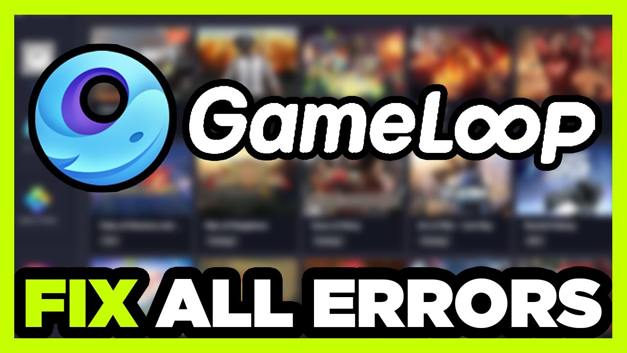 FIX GameLoop Crashing, Not Launching, Freezing, Stuck, Black Screen & Errors