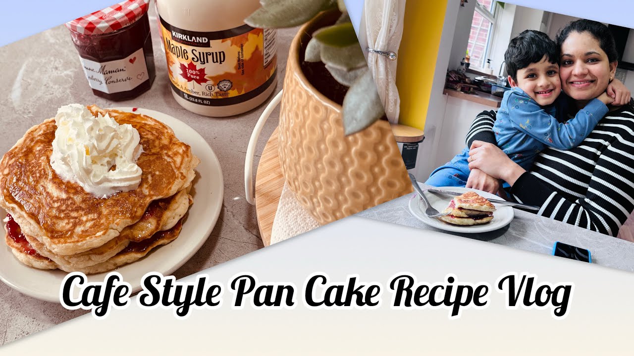 Restaurant Style Pan Cake (Raspberry or Stawberry)