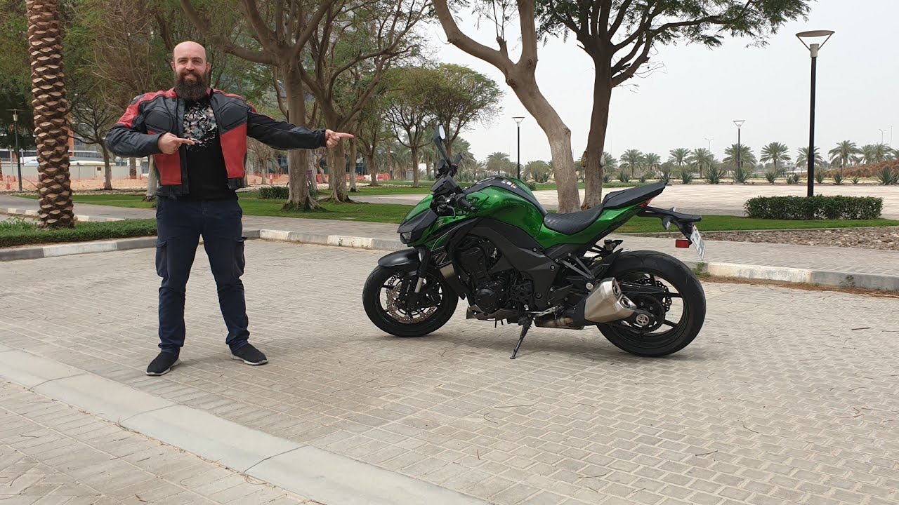 سرعة فوق ال ٢٠٠ كم بالساعة مع كاوازاكي Z1000