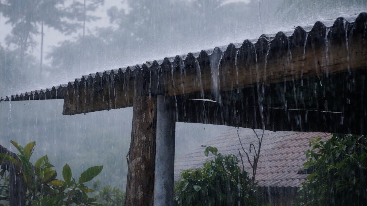 Секрет сильного дождя 🌧️⚡ | Самая мощная в мире терапия для сна