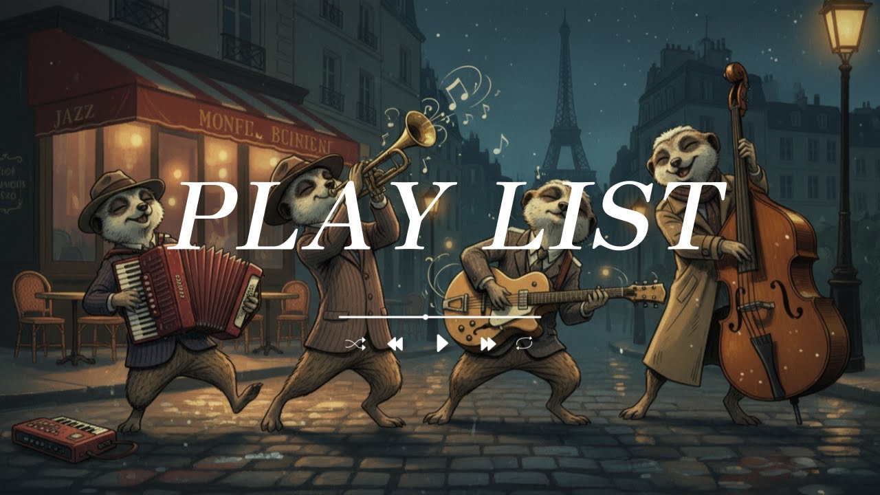 Midnight Swing at Monfe Bciniene: A Vintage Paris Jazz Experience | Playlist