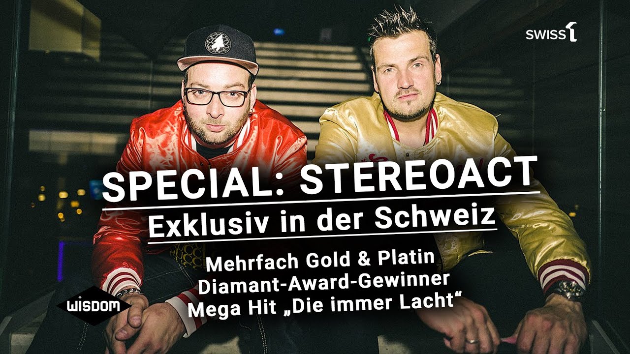 Mehrfach Gold, Platin & Diamant Award: Stereoact in der Schweiz