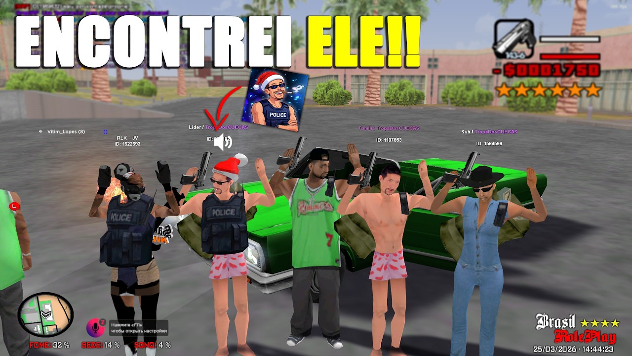 ADM MANDOU MINHA ORG PARAR NO BRASIL ROLEPLAY - GTA SAMP RP