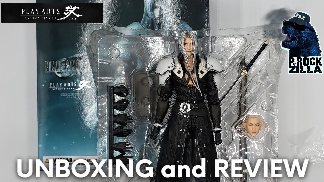 Play Arts Kai Sephiroth Final Fantasy VII Remake Unboxing & Review