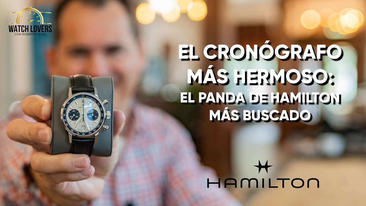 EL CRONÓGRAFO PANDA MÁS BUSCADO POR LOS COLECCIONISTAS - HAMILTON INTRA-MATIC CHRONOGRAPH AUTO