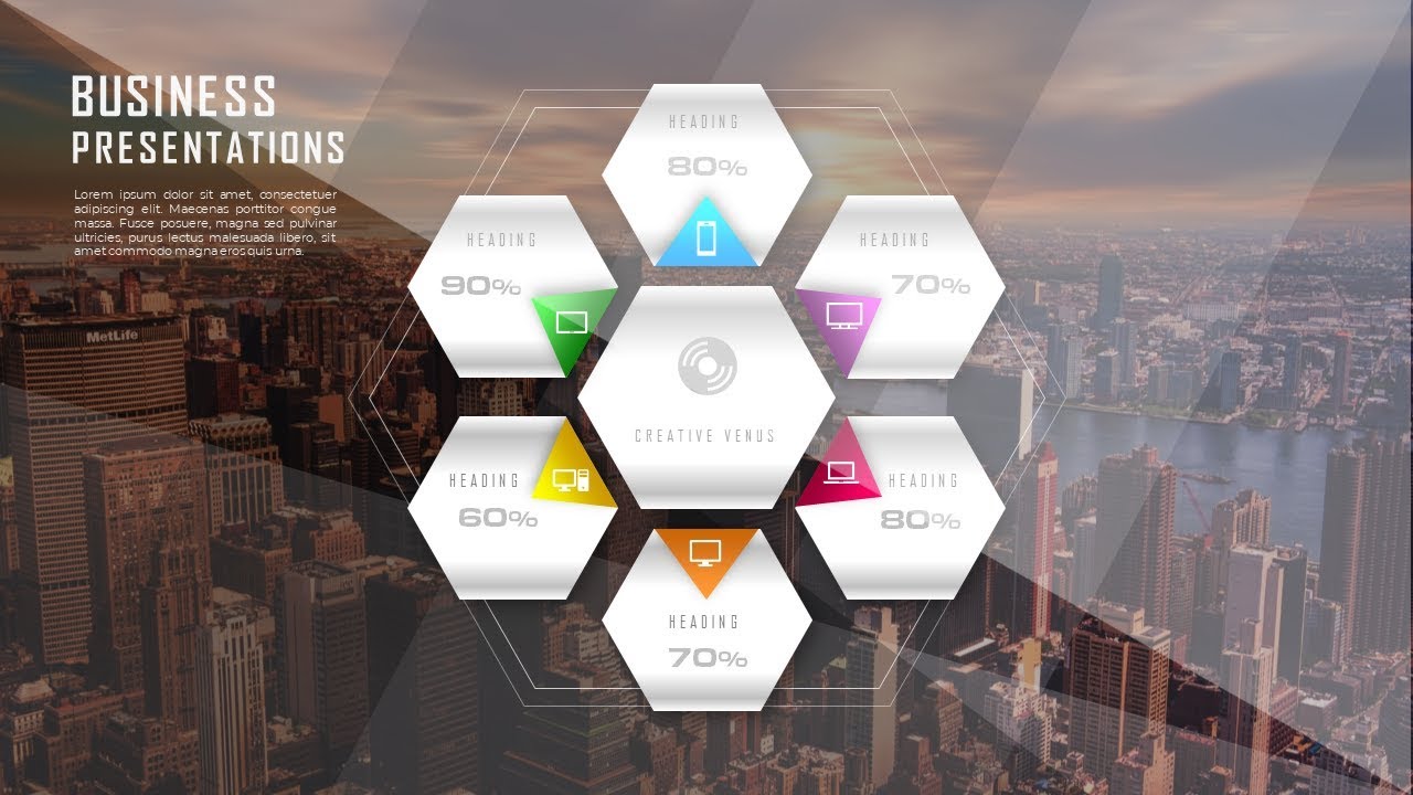 How To Create Good Business Infographic Design in Microsoft Office 365 PowerPoint PPT Tutorial 2018