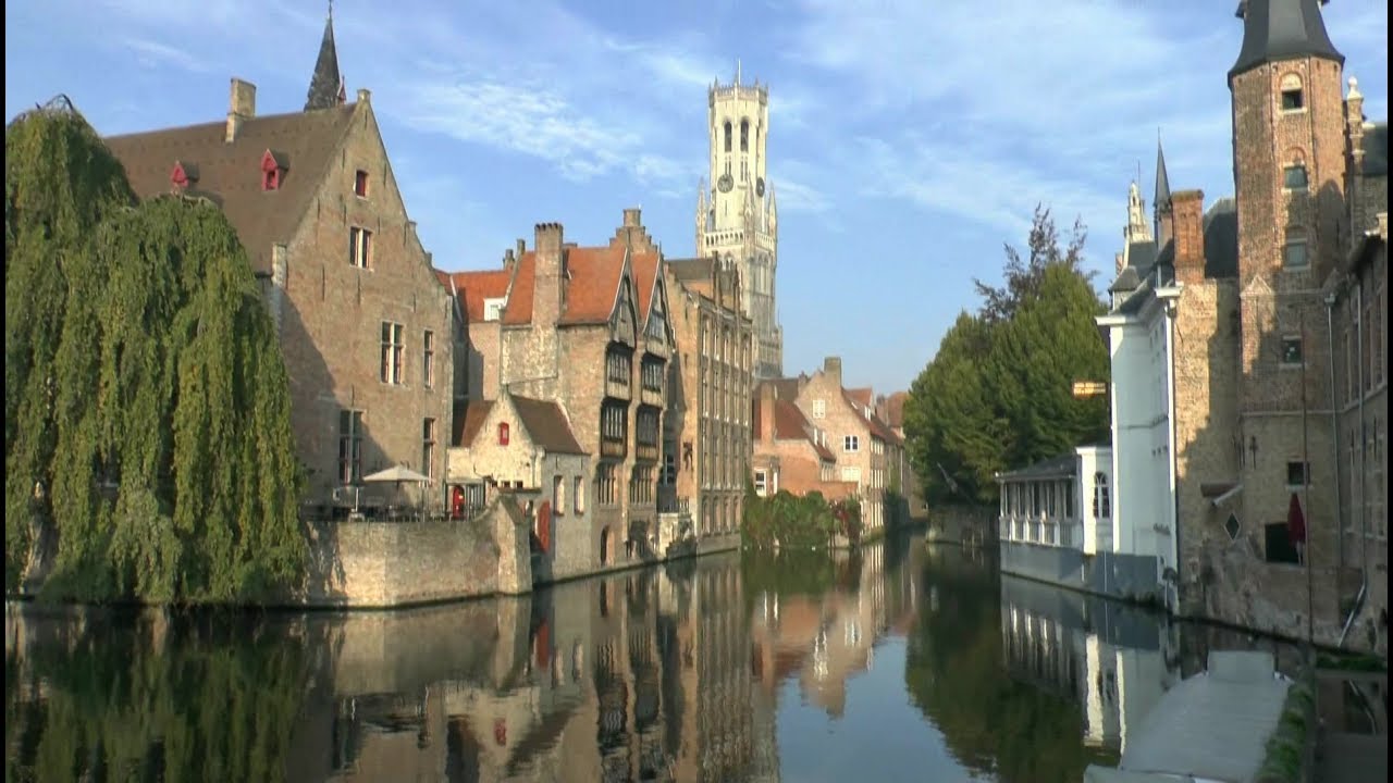 Walk around Bruges Belgium.