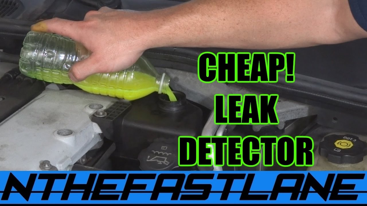 ▶️Leak Detection: Find a Leak Under $10 (Automotive)🔎