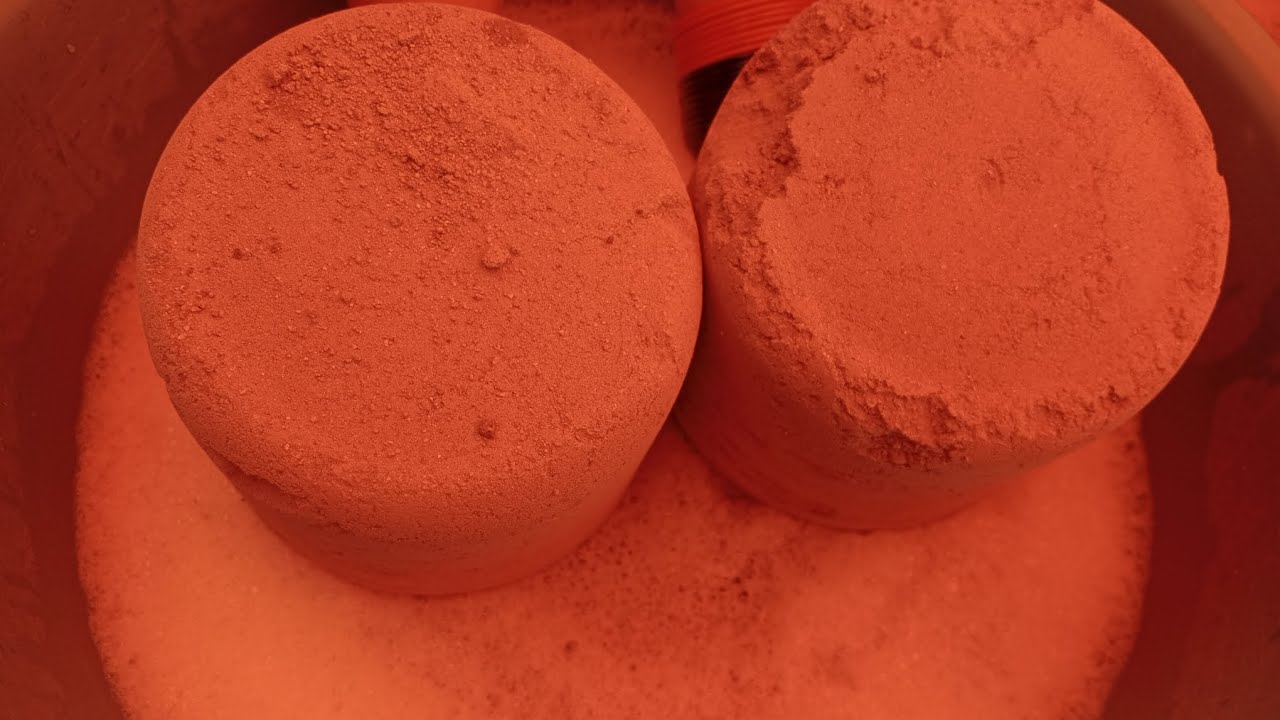 pure cement big shape foamy water 💦💦 crumbling oddly satisfaction yummy video