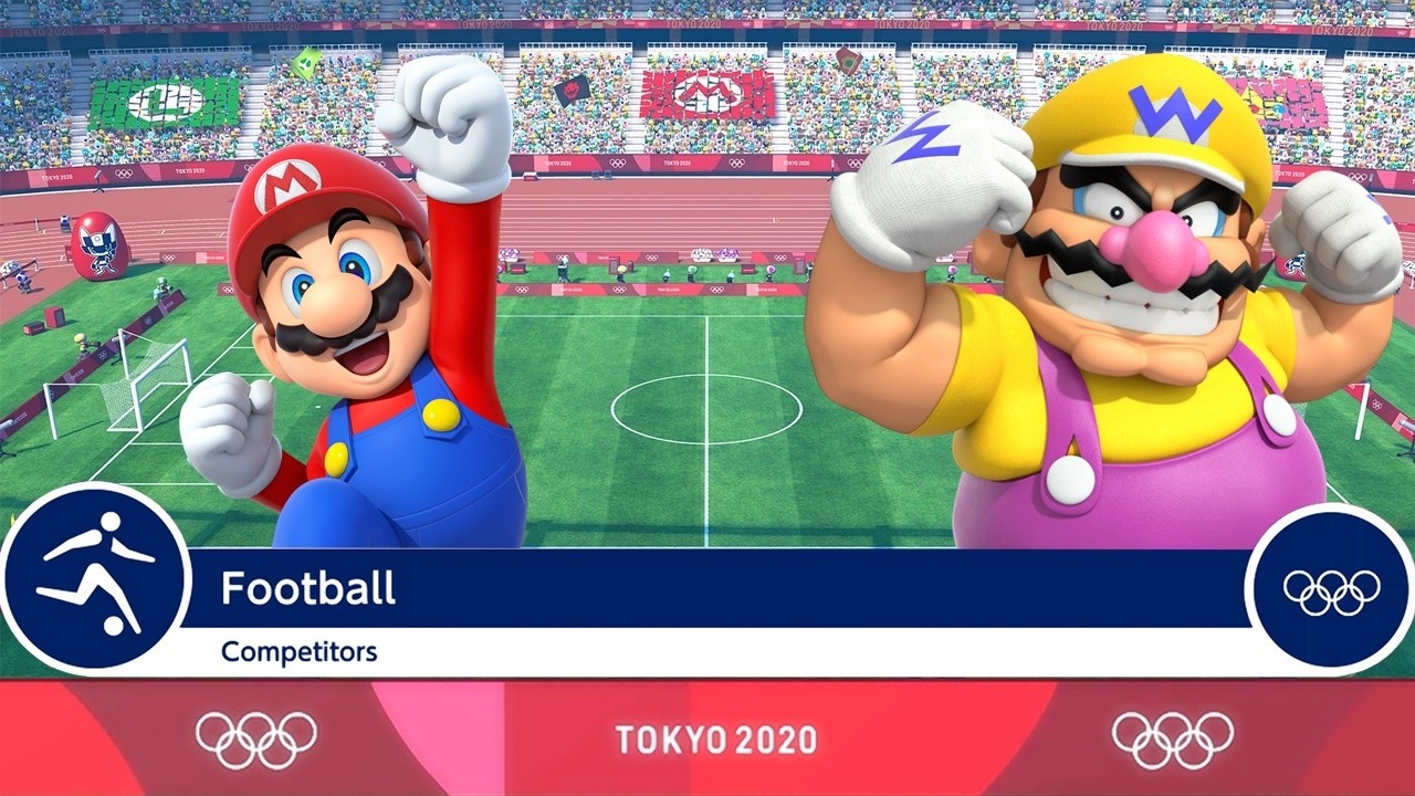 Mario & Sonic at the Tokyo 2020 Olympic Games - Mario/Daisy Vs. Wario/Luigi