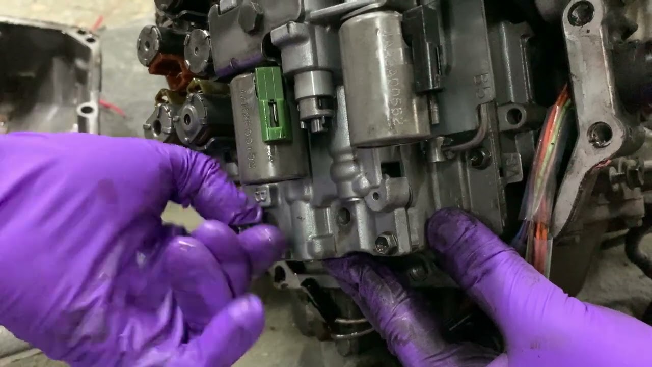 2002 SAAB 9-5 FA57 Valve body removal