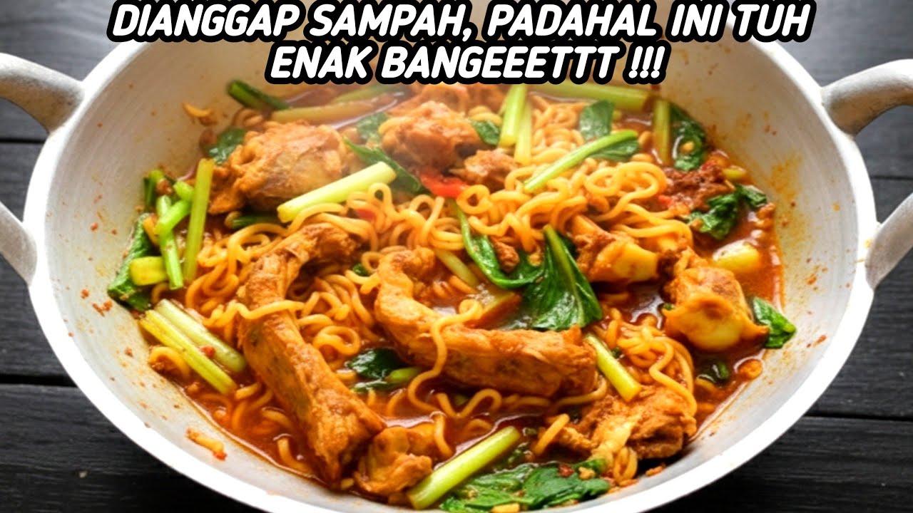MITUL, AWALNYA DIKIRA SAMPAH‼️SETELAH DI MASAK MALAH BIKIN KETAGIHAN :: MIE TULANG RASA RENDANG
