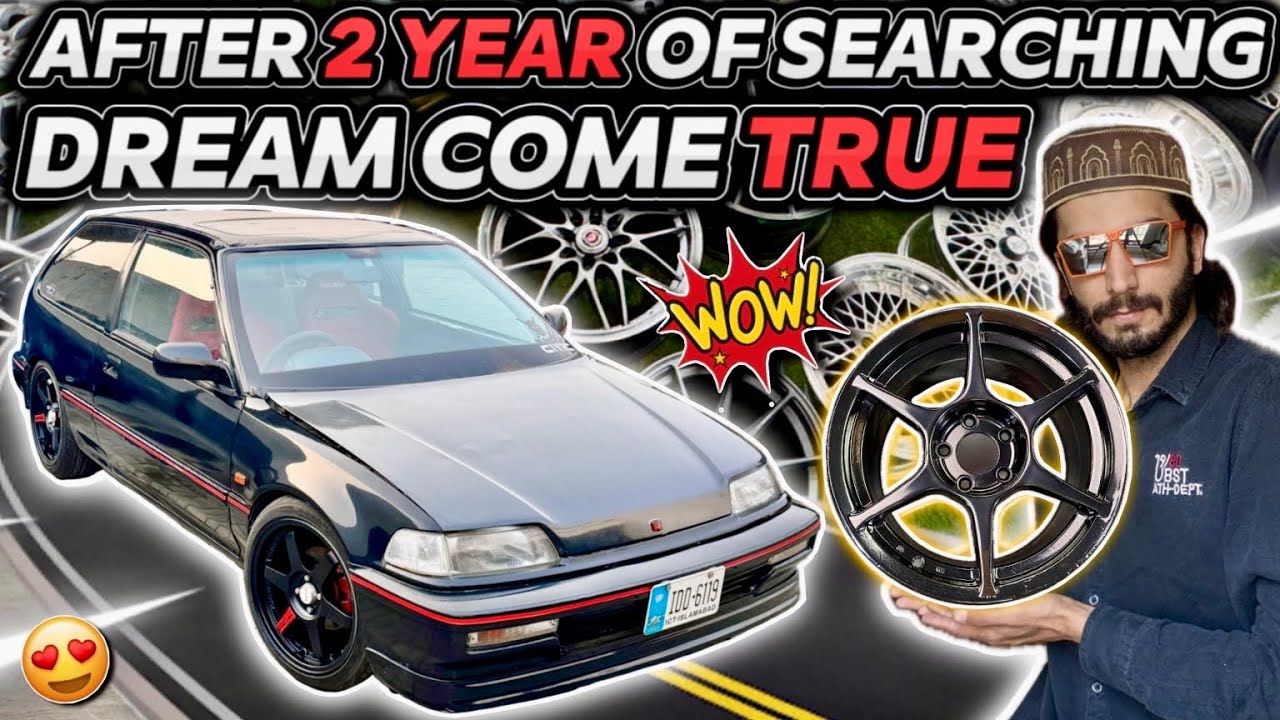 Finally After 2 Year Of Searching Dream Come True 🔥 Favourite Rims For K24 Monster 😍 TEAM-4K