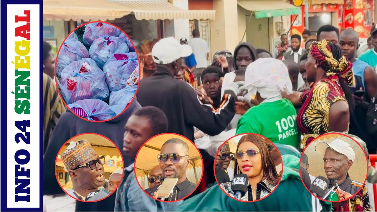 7eme édition distribution de ndogou 100% parcelles reaction du président Zeum, de Go Faye etc