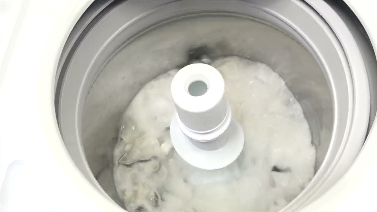 Full Wash: Maytag Commercial Washer MVWP586GW Whites (POWERWASH)