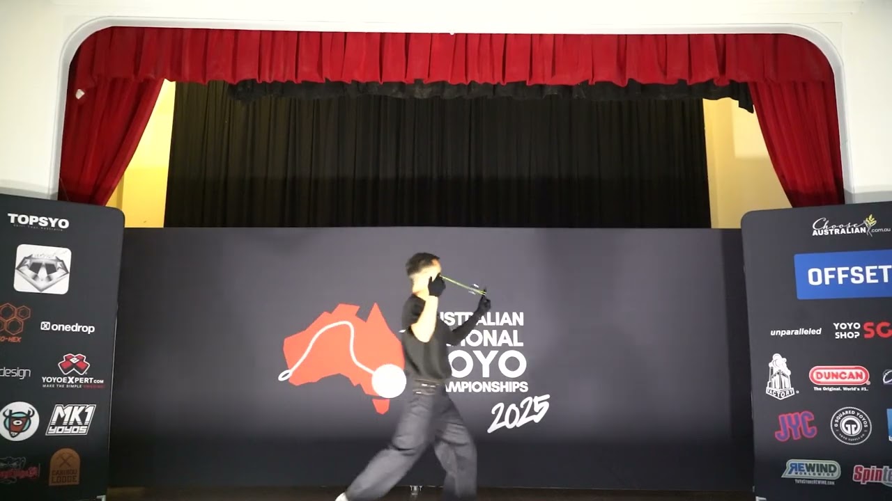 2025 Australian National Yoyo Championships 1A Final 2nd Brandon Vu