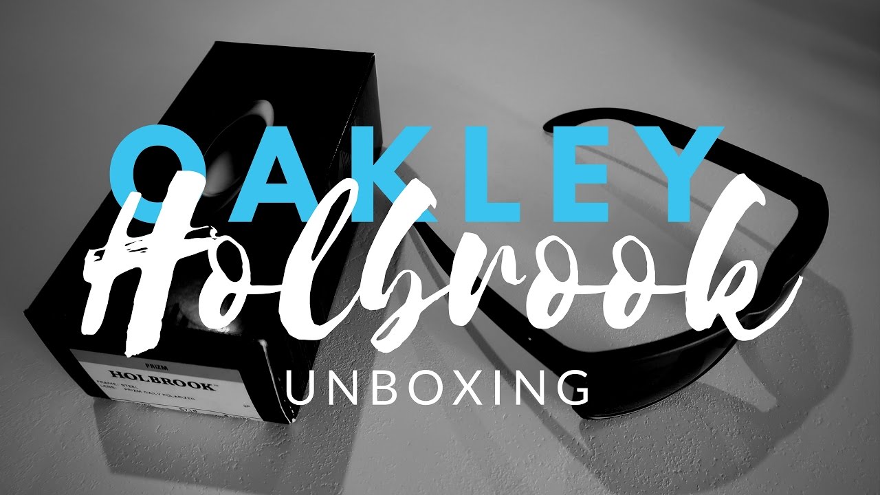 Oakley Holbrook Prizm Daily Polarized - Unboxing - Steel - Genuine