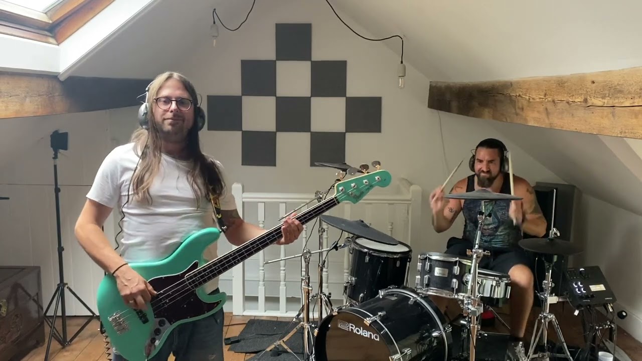 Crazy Train - Drum and Bass Play Along