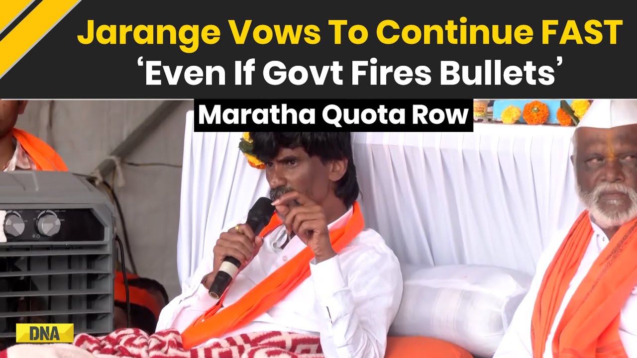 Mumbai: Maratha Quota Leader Manoj Jarange Refuses To End Hunger Strike, Declares &lsquo;Even If&hellip;&rsquo;