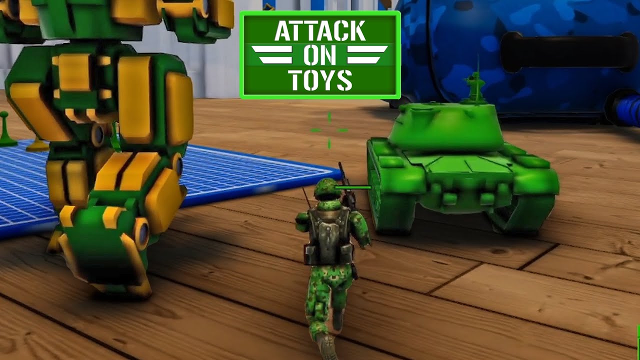 Commando House Conquest! | Attack On Toys