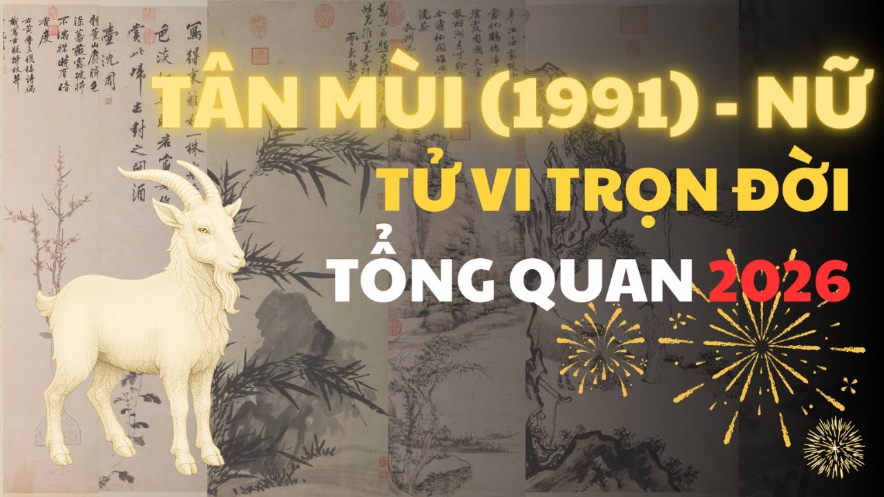 Tử Vi Trọn Đời Nữ Tân Mùi 1991 Và Tổng Quan Năm 2026 | Kho Tu Vi