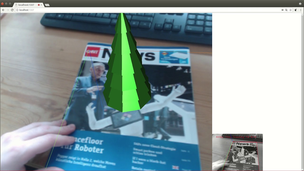 AR in the browser with Webassembly