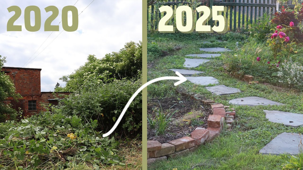 Vom verwilderten Chaos zum Garten mit Seele - 5 Jahre Gartengeschichte