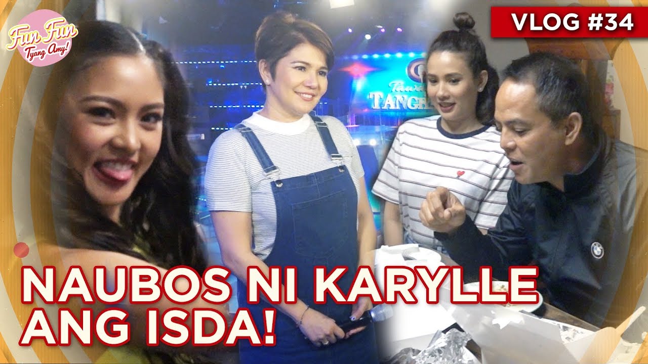 NAUBOS NI KARYLLE ANG ISDA! | IT'S SHOWTIME x UNBOXING | Fun Fun Tyang Amy Vlog 34