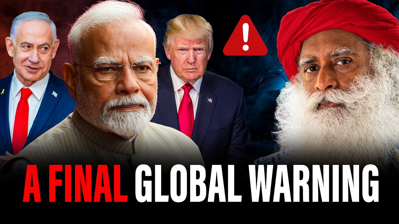 🔴LIVE | Sadhguru’s Powerful Warning to the World Leaders🌍 | MUST LISTEN Before It’s Too Late