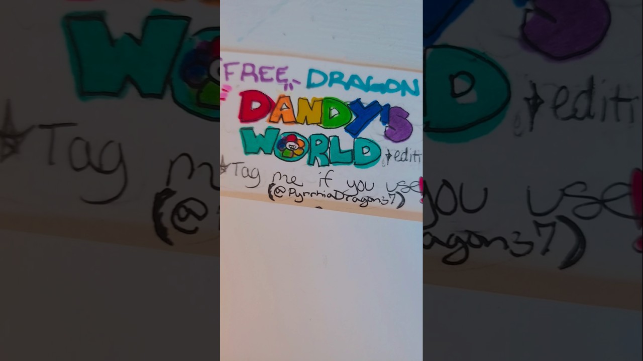 ☆&bull;FREE DANDYS WORLD DRAGON IDEAS!!!&bull;☆ #dragon #dragonpuppeteer #dragonpuppetarmy #dandysworld #art