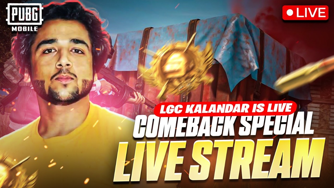 LIVE 🔴 PUBG Mobile Ultimate royale | kalandar live gaming | Live Stream