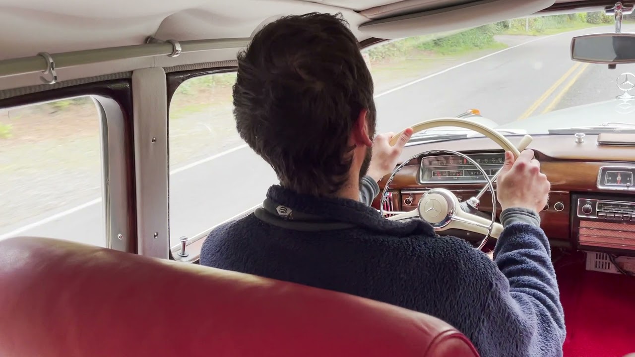 1959 Mercedes Benz 220S Ponton Driving Video
